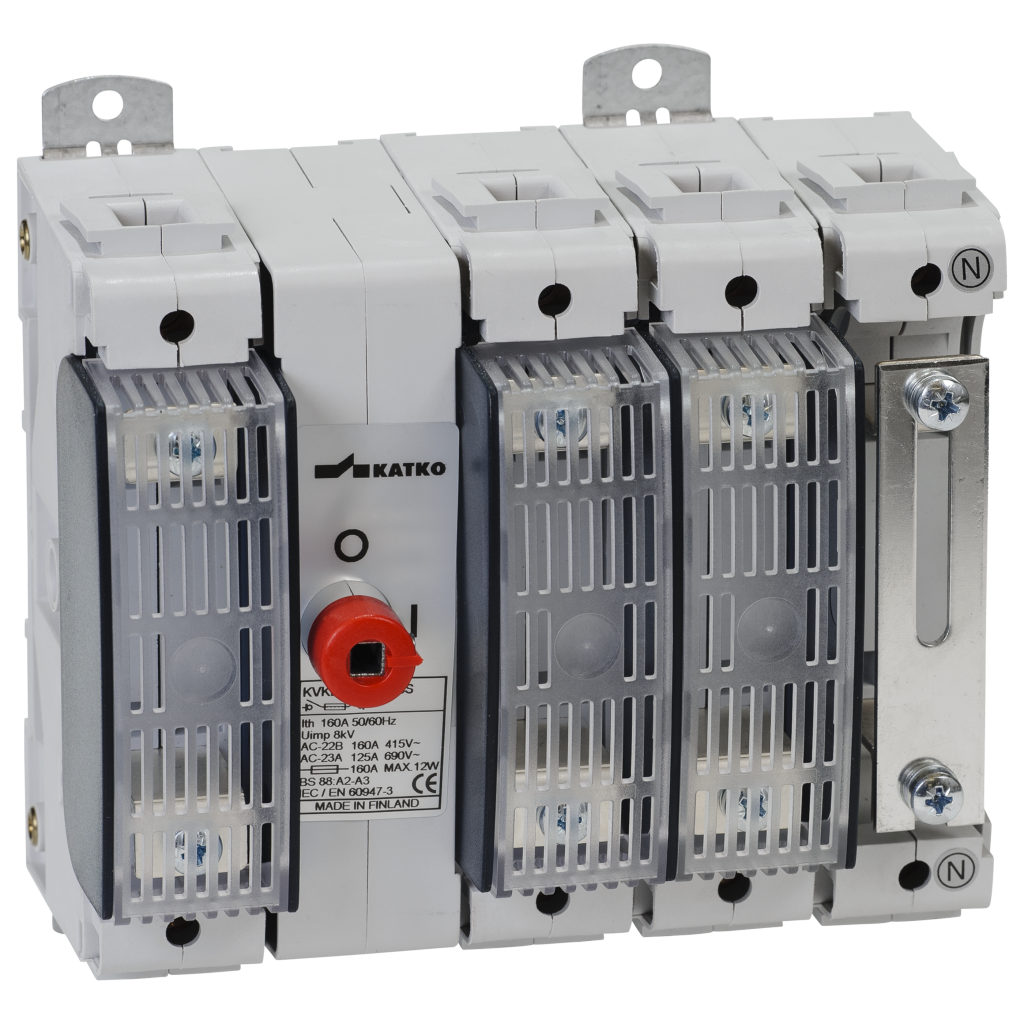 Switch fuse 3x250A detachable neutral BS88 B1-B3