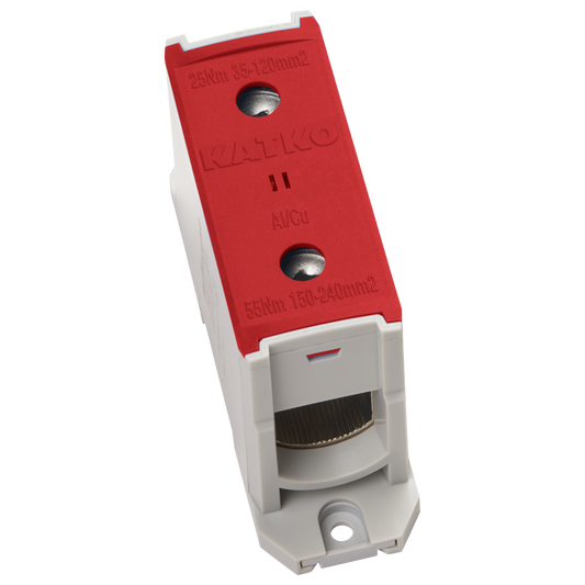 Terminal block KL 1xAl/Cu 35-240mm2 Red