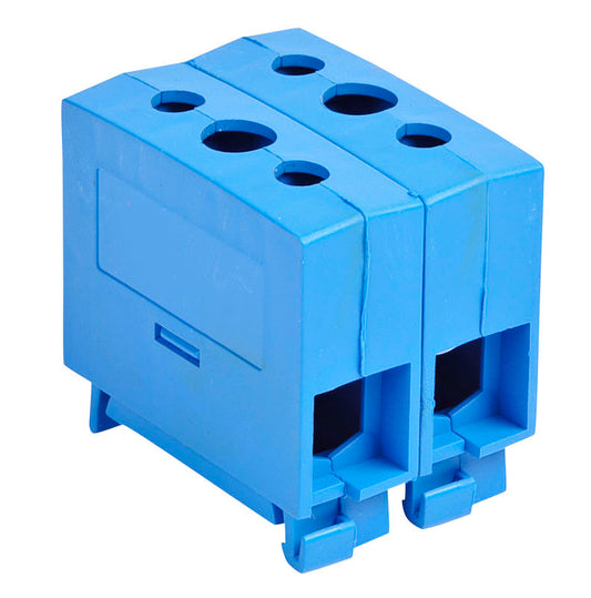 Terminal block KC 2xCu 1,5-16mm² Blue