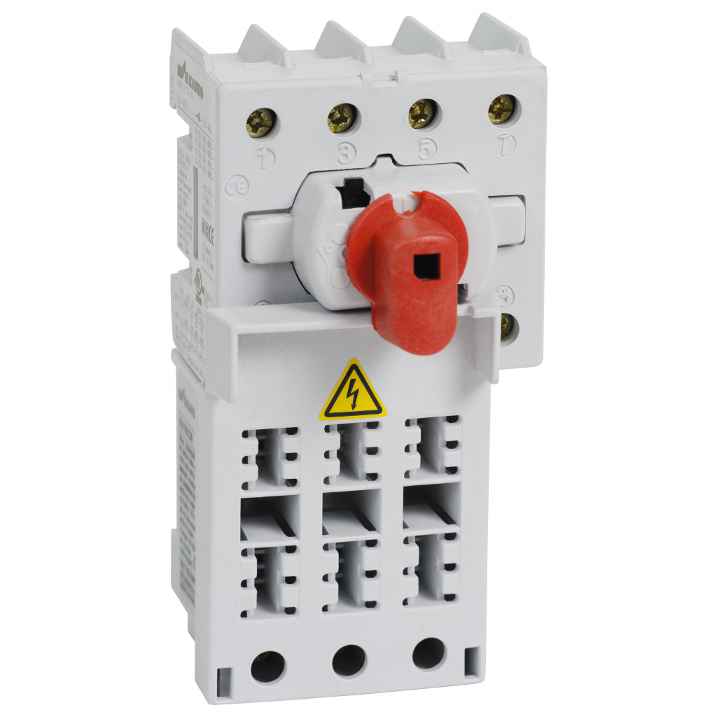 Switch fuse 4x16A DIN 10x38