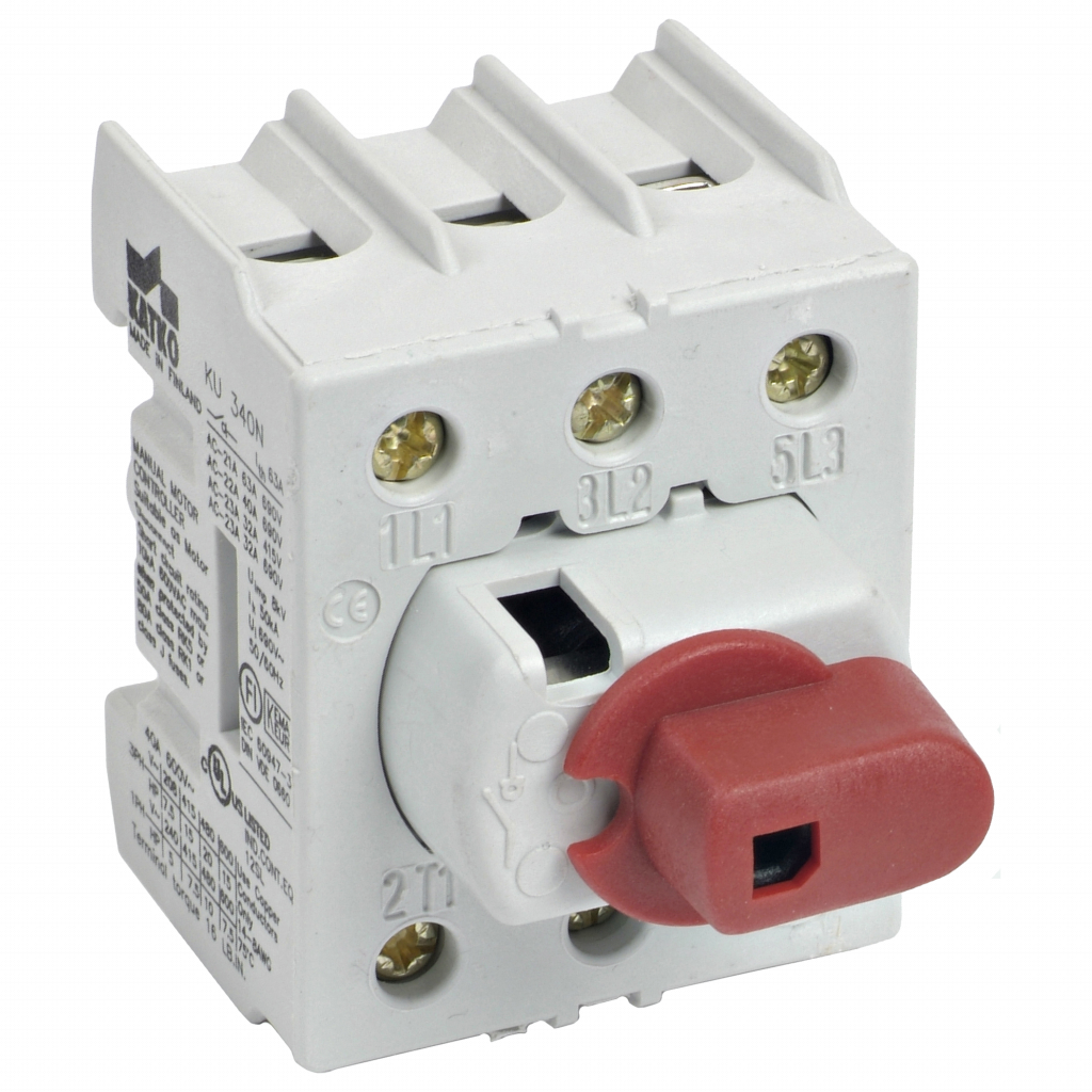 Load break switch 3x80A with frontplate