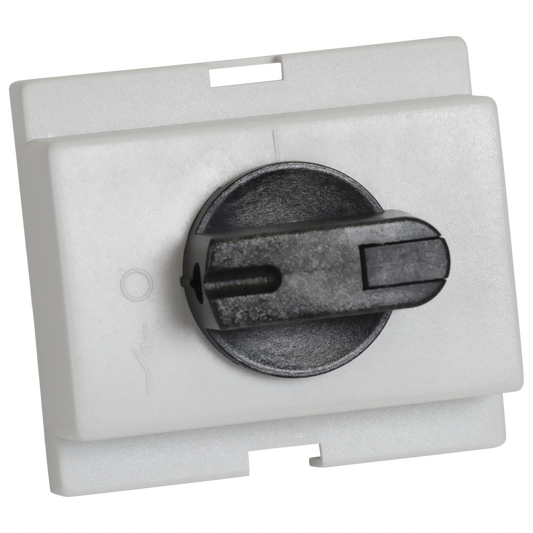 Front plate for 4P switches