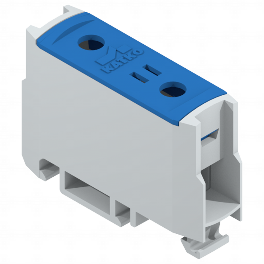 Terminal block KL 1xAl/Cu 1,5-16mm2 Blue