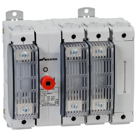 Switch fuse 3x80A solid neutral BS88 A2-A3