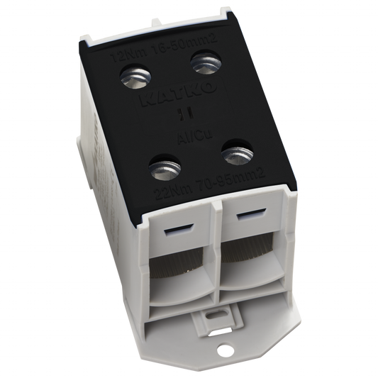 Terminal block KL 2xAl/Cu 6-95mm2 Black