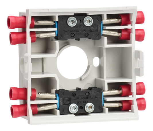 Frontplate with auxiliary contacts 2NO+2NC