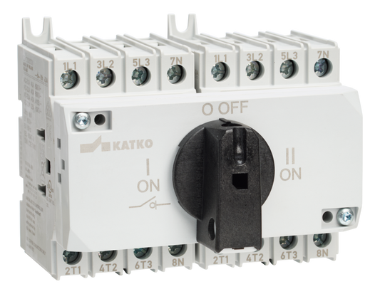 Change-over switch 1-0-2 4x16A