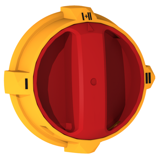 Handle 1-1+2-2 yellow/red