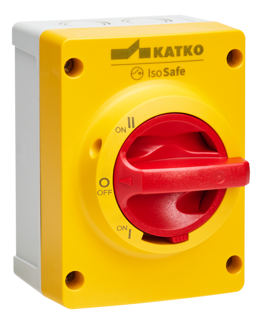 Change-over switch 3x40A IP66