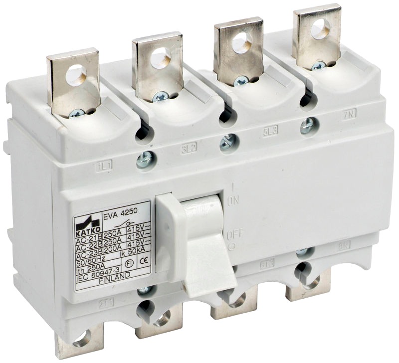 Toggle switch 4x250A