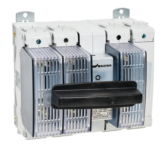 Switch fuse 4x63A DIN 000/00 with direct handle