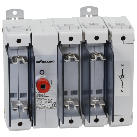 Switch fuse 4x80A DIN 000/00