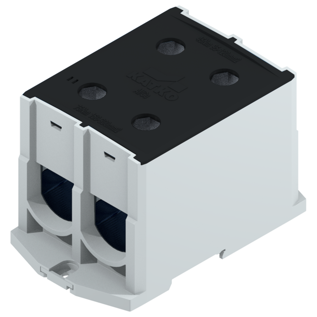 Terminal block KL 2xAl/Cu 95-300mm2 Blue