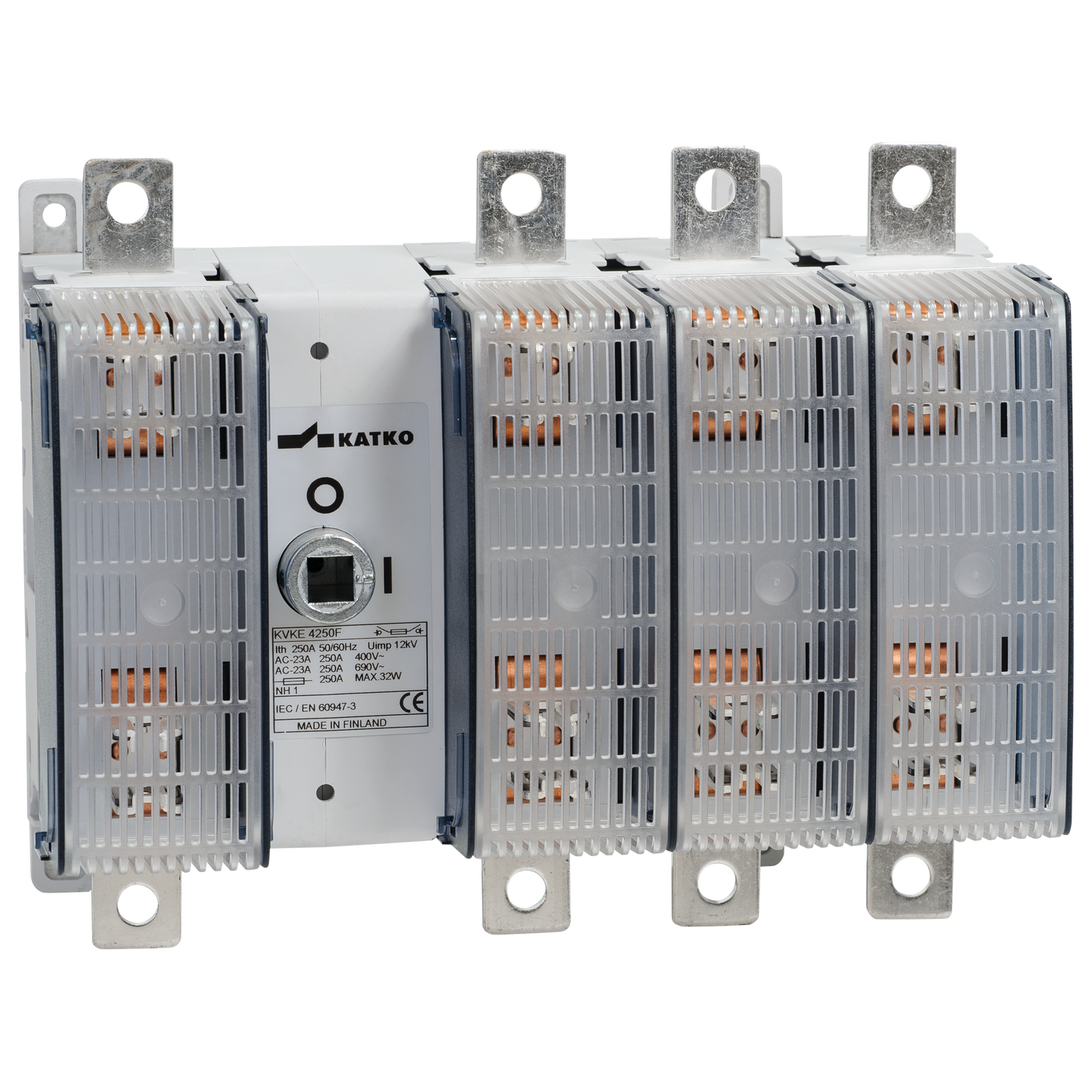Switch fuse 4x80A fused neutral DIN 000/00