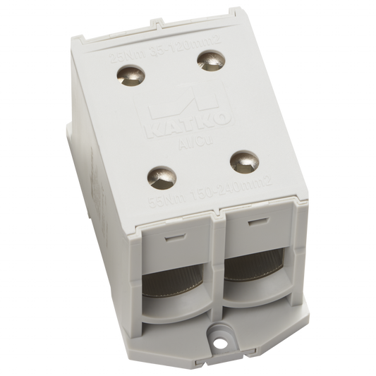 Terminal block KL 2xAl/Cu 35-240mm2 Grey