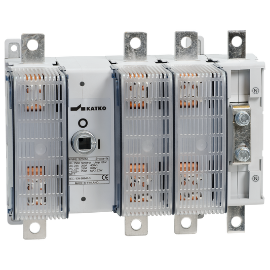 Switch fuse 3x80A detachable neutral DIN 000/00
