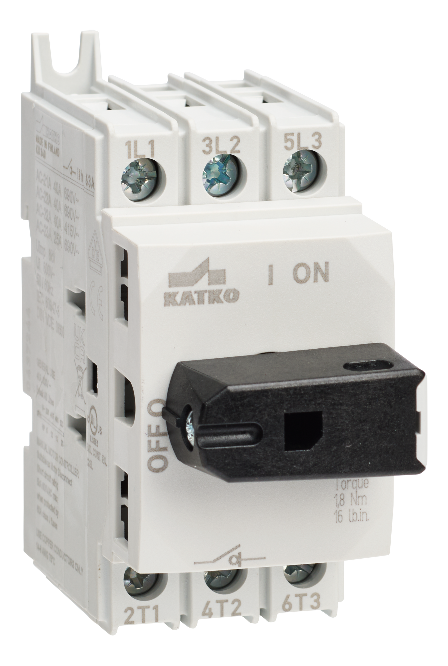 Load break switch 3x40A UL-listed
